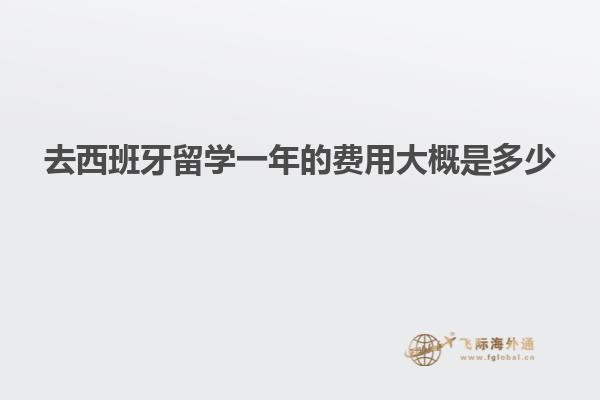 去西班牙留学一年的费用大概是多少