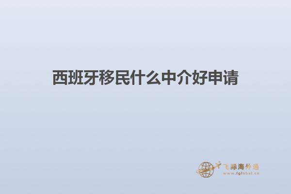 西班牙移民什么中介好申请