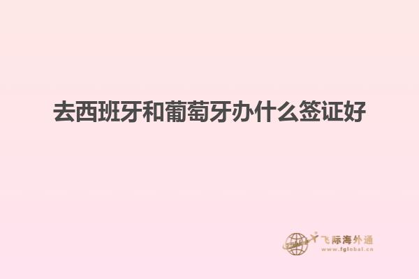 去西班牙和葡萄牙办什么签证好