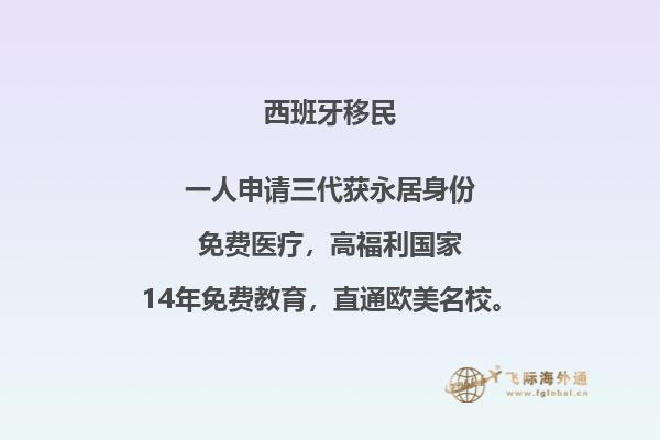 西班牙出国移民项目有哪些