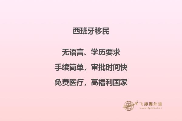 西班牙移民25万欧元费用