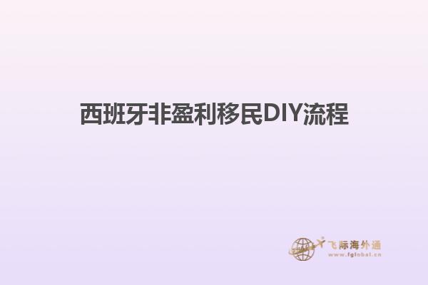 西班牙非盈利移民DIY流程