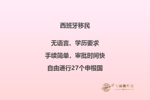 出国移民西班牙的条件有哪些