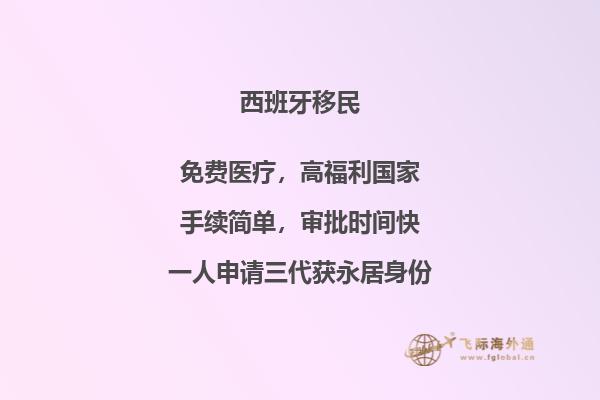 西班牙移民条件政策法规有哪些