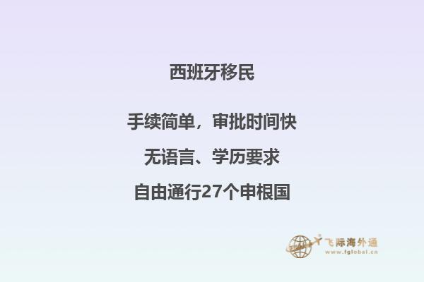西班牙哪些投资移民比较好