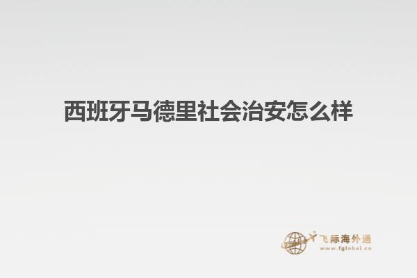 西班牙马德里社会治安怎么样