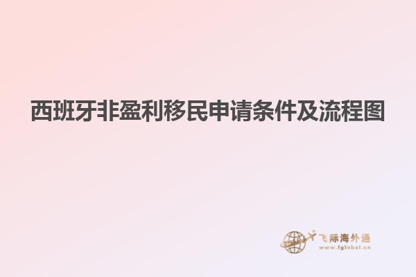 西班牙非盈利移民申请条件及流程图