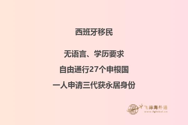 西班牙移民的花费大概是多少？