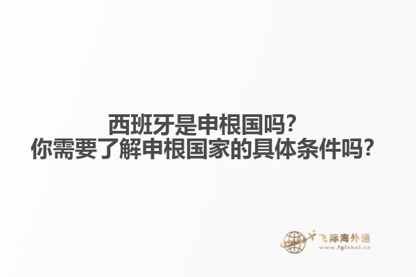 西班牙是申根国吗？你需要了解申根国家的具体条件吗？