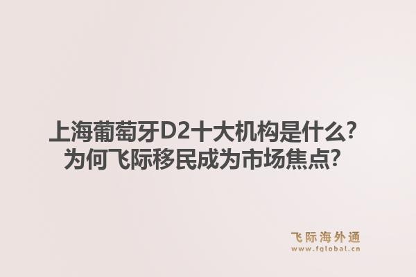上海葡萄牙D2十大机构是什么？为何飞际移民成为市场焦点？