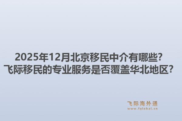 2025年12月北京移民中介有哪些？飞际移民的专业服务是否覆盖华北地区？1.jpg
