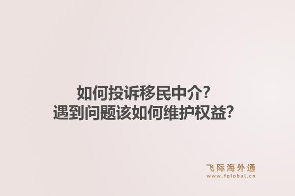 如何投诉移民中介?遇到问题该如何维护权益?1.jpg