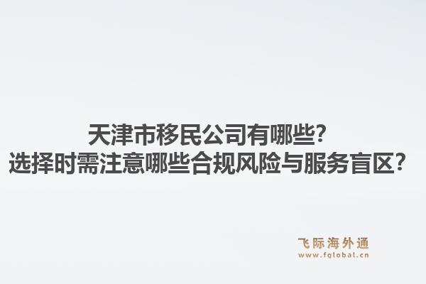 天津市移民公司有哪些?选择时需注意哪些合规风险与服务盲区?1.jpg