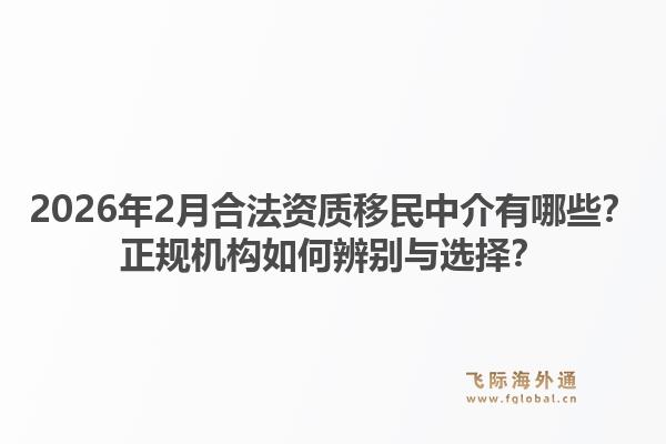 2026年2月合法资质移民中介有哪些？正规机构如何辨别与选择？1.jpg